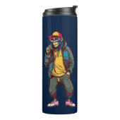 Grappig stijlvol dier Mode cadeau Thermosbeker (Gedraaid links)