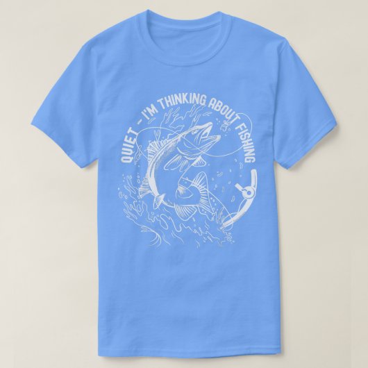 Grappig stilte dat ik denk aan het Gevist vader. T-shirt (Design voorkant)