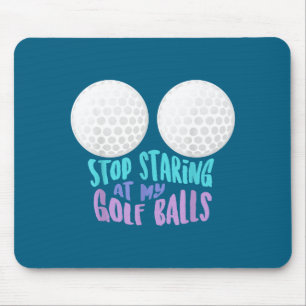 Grappig Stop Met Het Aankijken Van Mijn Golf _ Moo Muismat