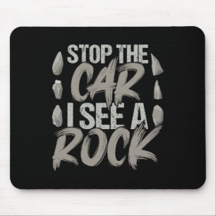 Grappig stoppen met auto's die ik zie van een rock muismat