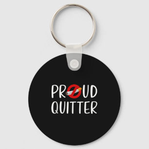 Grappig stoppen met roken quote sleutelhanger