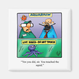 Grappig stoppen met stuffer Magnet Gift