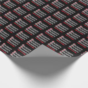 Grappig stout cadeaupapier