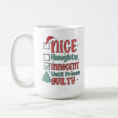 Grappig Stout Leuk Onschuldig Koffiemok (Links)