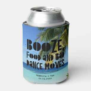 Grappig strand eten drank slechte dansbewegingen b blikjeskoeler