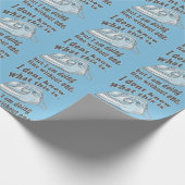 Grappig strijkontwerp Ik haat strijken Cadeaupapier (Hoek)