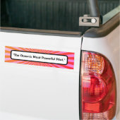 Grappig Stripboek coole trendy slogan Bumpersticker (Op Truck)