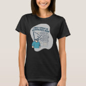 Grappig stripfiguur met muiscursor hoofd t-shirt (Voorkant)