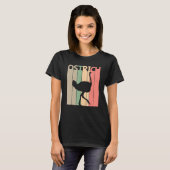 Grappig Struisvogel Kostuum T-shirt (Voorkant volledig)