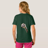 Grappig struisvogel T-shirt (Achterkant volledig)