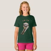 Grappig struisvogel T-shirt (Voorkant volledig)