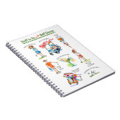 Grappig 'Stuff to Do on the Golf Course' Notitieboek (Rechterzijde)