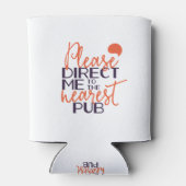 Grappig, stuur me alsjeblieft naar de dichtstbijzi blikjeskoeler (Achterkant)