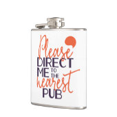 Grappig, stuur me alsjeblieft naar de dichtstbijzi heupfles (Links)