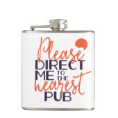 Grappig, stuur me alsjeblieft naar de dichtstbijzi heupfles (Voorkant)