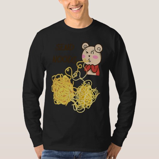 Grappig stuur noodkreten t-shirt (Voorkant)