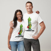 Grappig Superheld Komkommer Pickle Man T-shirt (Unisex)