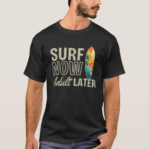 Grappig Surf Gezegde Beach Life Ocean Summer Wave T-shirt