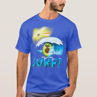 grappig surfen op 22 t-shirt