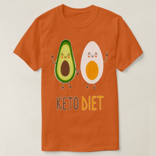 grappig surfen op avocado6 t-shirt (Design voorkant)