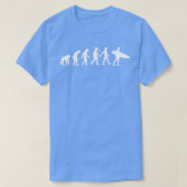 Grappig surfende Design voor mannen T-shirt (Design voorkant)