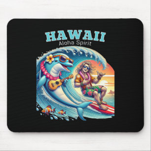 Grappig Surfershemd - Aloha Spirit Hawaï Muismat