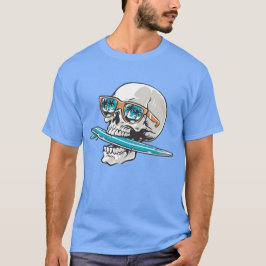 Grappig Surfplank Beet Zomer Surf Design T-shirt