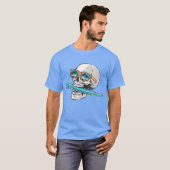 Grappig Surfplank Beet Zomer Surf Design T-shirt (Voorkant volledig)