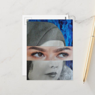 Grappig Surrealistisch Collage Briefkaart