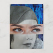 Grappig Surrealistisch Collage Briefkaart (Voorkant)