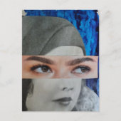 Grappig Surrealistisch Collage Briefkaart (Voorkant)