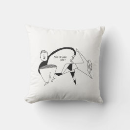 Grappig sweatshirt kat lifestyle fun kussen