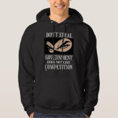 grappig sweatshirt met een hooi, "DON NIET STEAL.. (Voorkant)