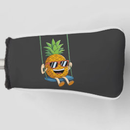 Grappig swingende ananas swinger Golf Head Hoesje Golfheadcover
