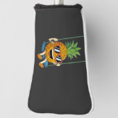 Grappig swingende ananas swinger Golf Head Hoesje Golfheadcover (Draai 90)
