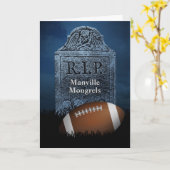 Grappig sympathiekaartje voor het honkbalteam van  kaart (Gele Bloem)