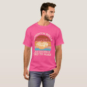 Grappig Synoniem Rolls Joke Cinnamon Rolls Grammat T-shirt (Voorkant volledig)