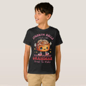Grappig Synoniem Rolls Joke Cinnamon Rolls Grammat T-shirt (Voorkant volledig)