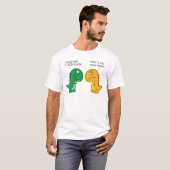 grappig-T-Rex-weesje-cartoon T-shirt (Voorkant volledig)