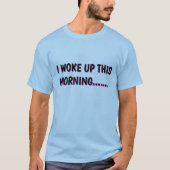 Grappig T-shirt (Voorkant)