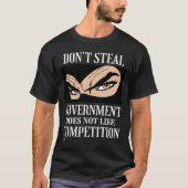 grappig t-shirt "DON'T STEAL...1" (Voorkant)