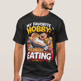 Grappig T-shirt etensliefhebber lekker eten goede 