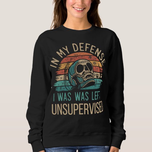 Grappig T-shirt in mijn verdediging dat ik zonder (Voorkant)