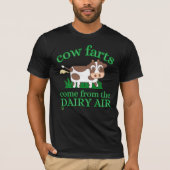 grappig T-shirt "KOE FARTS..." (Voorkant)