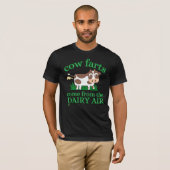 grappig T-shirt "KOE FARTS..." (Voorkant volledig)