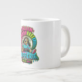 Grappig T-shirt met 'Brain Buffering' Grote Koffiekop (Voorkant rechts)