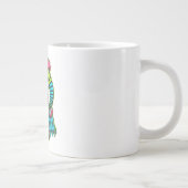 Grappig T-shirt met 'Brain Buffering' Grote Koffiekop (Rechts)