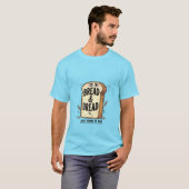 Grappig T-Shirt met Brood & Angst (Voorkant volledig)