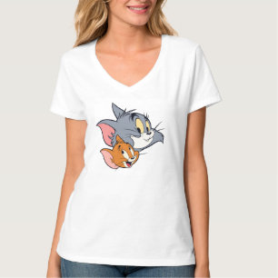 Grappig T-shirt met cartoon duo
