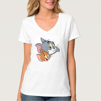 Grappig T-shirt met cartoon duo